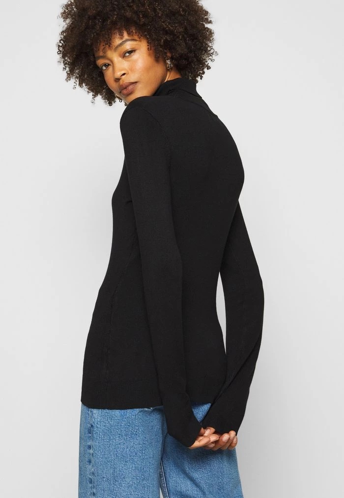 Pulls De Golf ANNA FIELD Anna Field Basic- Turtle Neck Noir Femme | VRS-0895588